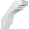 Ekena Millwork 5-in. W x 14-in. D x 14-in. H Pescadero Architectural Grade PVC Knee Brace BRCP05X14X14PEC - alternate 1